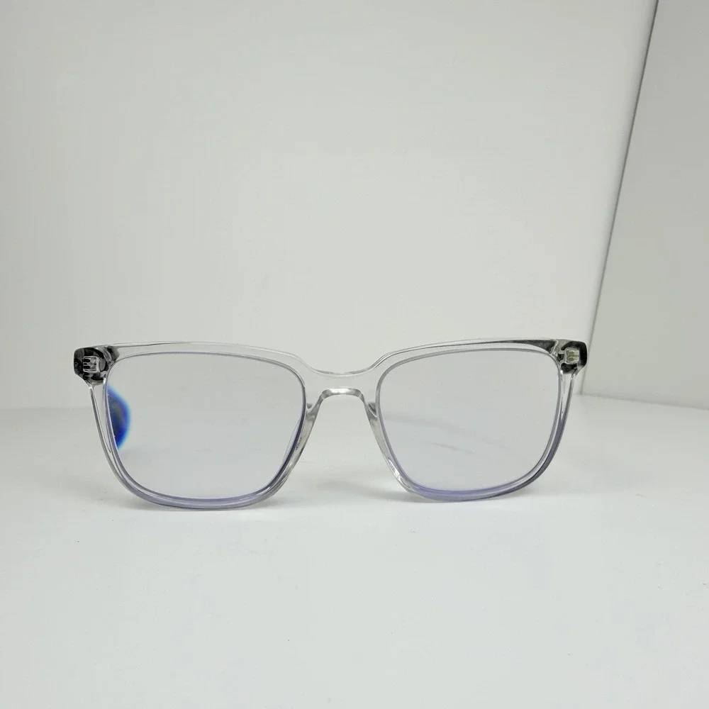 Fossil FOS7173 900 Crystal Square Eyeglasses Frames 53-17-145 Clear Unisex